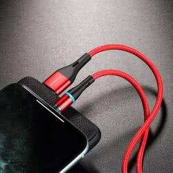 Кабель USB -> Lightning 1m BOROFONE BU16 2.4 MAX