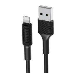 Кабель USB -> Lightning 1m BOROFONE BX1 2.4A MAX