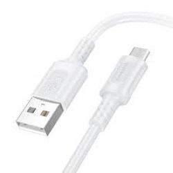 Кабель USB -> microUSB 1m BOROFONE BX111 2.4A MAX белый