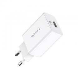 Сетевое З/У 1xUSB BOROFONE BA21A QC3.0 18W