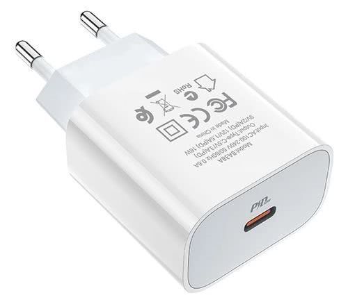 Сетевое З/У 1xType-C BOROFONE BA38A Plus PD20W